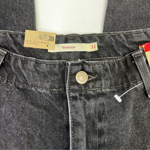Levi's Baggy Cargo Denim pants open mind black - 31 - Picture 7 of 12